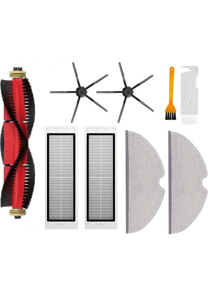 S5 Max S50 S55 S5 S6 S6 Maxv S6 Saf E4 E5 Robot Vakum Parçaları Ana Yan Fırça Hepa Filtre Paspas Bezi (Yurt Dışından)