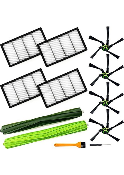 Süpürme Robotu Aksesuarlarına Uygun S9 S9+ Ana Fırça Yan Fırça Filtre Temizliği (Yurt Dışından)