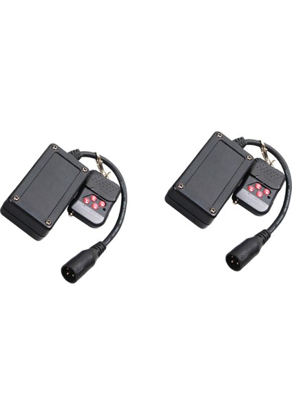 2x Taşınabilir 3 Pins Xlr Kablosuz Uzaktan Kumanda Alıcısı Duman Sis Makinesi Dj Denetleyici Reseptör Sisleme 400 W (Yurt Dışından)