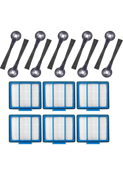 Iq RV1001AE RV101 Aksesuarları Için Yan Fırçalar Hepa Filtreleri (Yurt Dışından)
