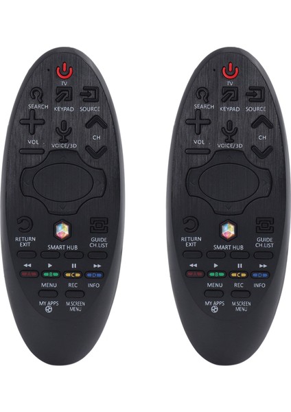 Akıllı Tv Için 2x Akıllı Uzaktan Kumanda Uzaktan Kumanda BN59-01182B BN59-01182G LED Tv UE48H8000 Kızılötesi (Yurt Dışından)