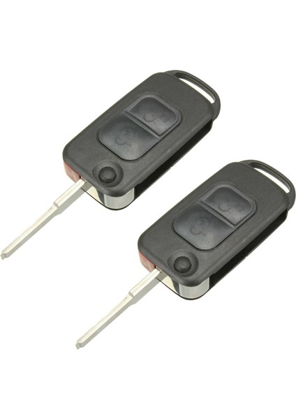 Ces W168 W202 Araba Için 2x 2 Düğme Çevirme Uzaktan Anahtar Kutu HU64 Blade (Yurt Dışından)