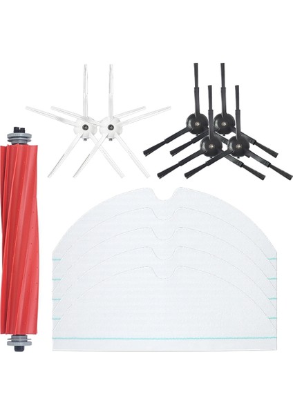 Max / Max+ / T8 Robot Süpürge Yedek Parçaları Için Ana Yan Fırça Paspas Bezi Kapağının Değiştirilmesi (Yurt Dışından)