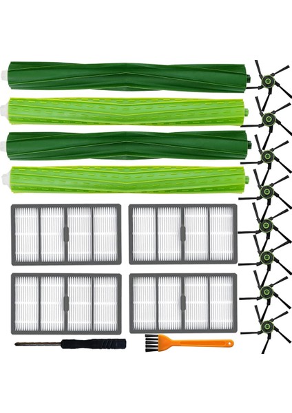 S9 (9150) S9+ S9 Plus (9550) Için Rulo Fırça Seti,elektrikli Süpürge Yedek Aksesuarı (Yurt Dışından)