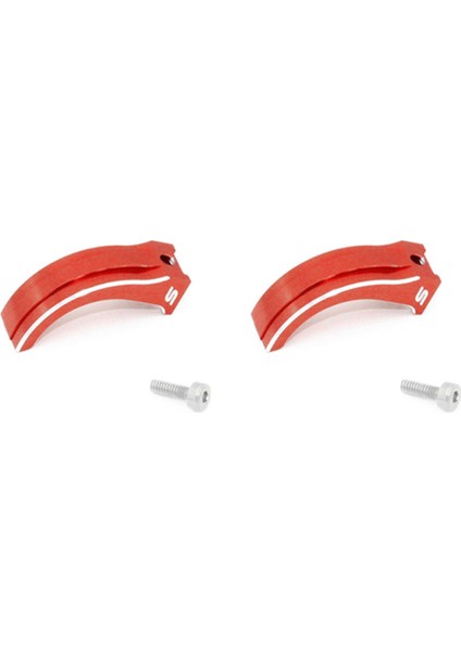 2x Gaz Tetik Kolu Fren Çubuğu Futaba 7px 4px 4pxr Rc Araba Verici B Radyo Rc Araba, Kırmızı (Yurt Dışından)