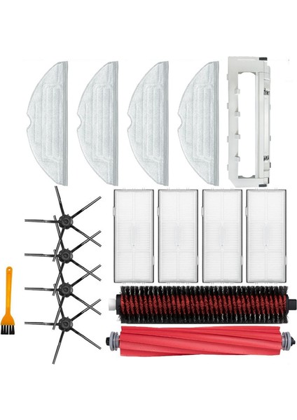 S7 Maxv Ultra S7 Pro Ultra G10 G10S Ana Yan Fırça Hepa Filtre Paspas Parçaları Robotlu Süpürge (Yurt Dışından)