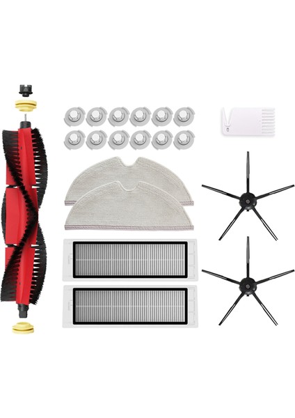 S5 Max S50 S55 S6 S6 Saf Elektrikli Süpürge Parçaları Hepa Filtre Ana Fırça Için 1 S SDJQR01RR Aksesuarları (Yurt Dışından)