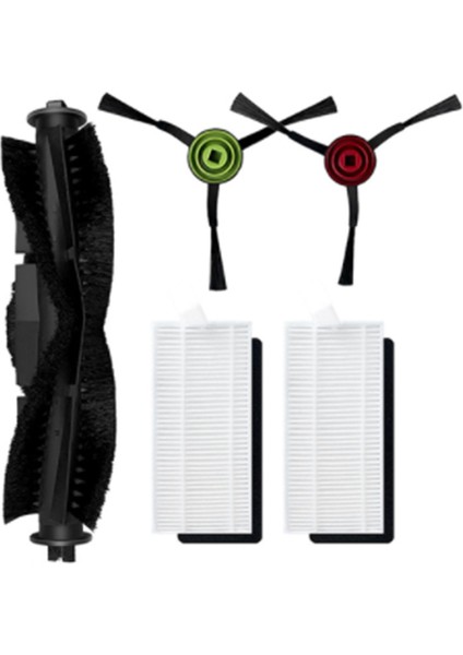 G8000 PRO/G20 Robotlu Süpürge Yedek Parça Aksesuarları Ana Fırça Yan Fırça Hepa Filtreler (Yurt Dışından)