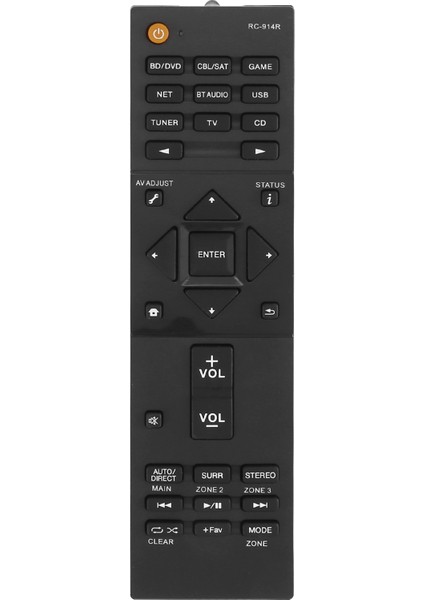 Pioneer RC-914R Av Amplifikatör Oynatıcı Uzaktan Kumanda Için Yedek Uzaktan Kumanda (Yurt Dışından)