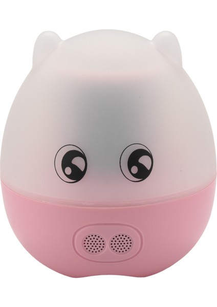 Romantik Piglet Projeksiyon Lambası-Dönen LED Bluetooth Müzik Gece Lambası, Çocuk Odası, Yatak Odası, Oturma Odası, Pembe Için Uygun (Yurt Dışından)