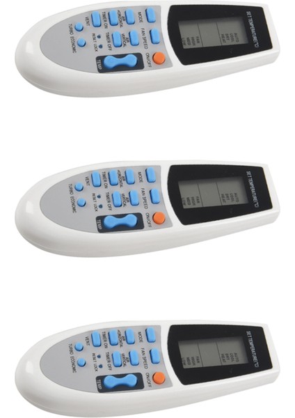 Klima R91 / Bgce R91 / Bge R92 / Bgce R92 /bge Için 3x Uzaktan Kumanda (Yurt Dışından)