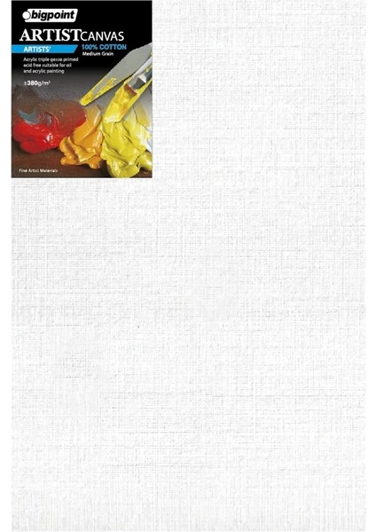 Artists' Tuval 40X60CM - 380GRAM 20'li Paket