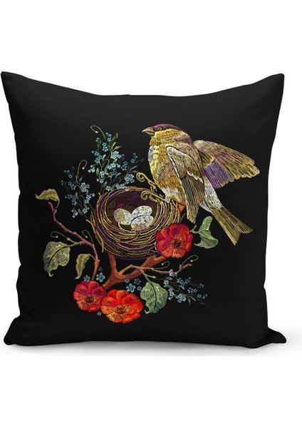 Çift Taraflı Dijital Baskı Kırlent Kılıfı