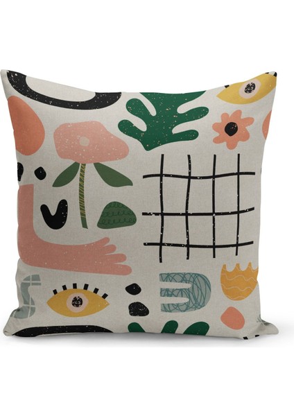 Çift Taraflı Dijital Baskı Kırlent Kılıfı