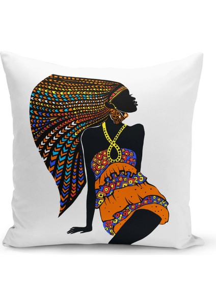 Çift Taraflı Dijital Baskı Kırlent Kılıfı