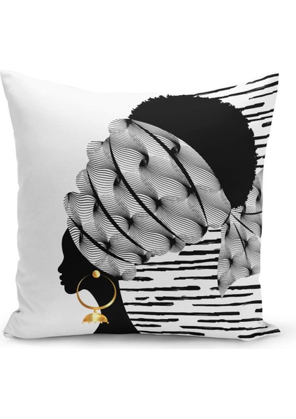 Çift Taraflı Dijital Baskı Kırlent Kılıfı