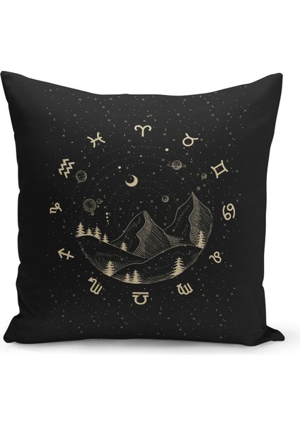 Çift Taraflı Dijital Baskı Kırlent Kılıfı