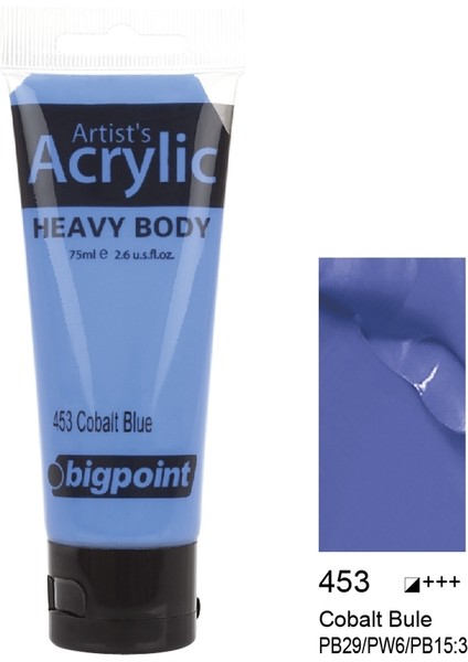 Akrilik Boya 75 ml Cobalt Blue 453