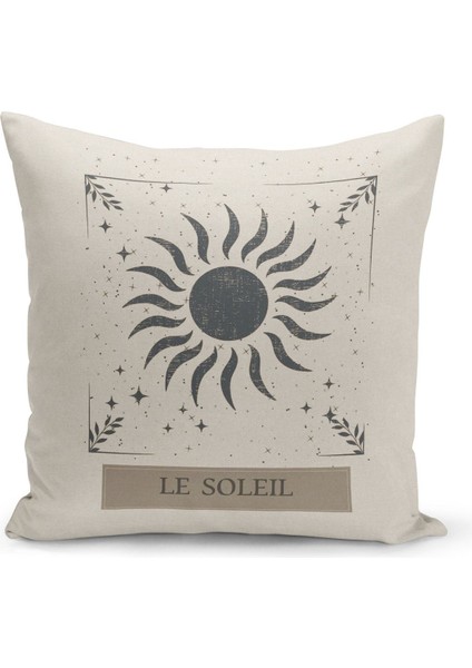 Çift Taraflı Dijital Baskı Kırlent Kılıfı