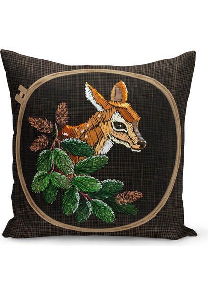 Çift Taraflı Dijital Baskı Kırlent Kılıfı