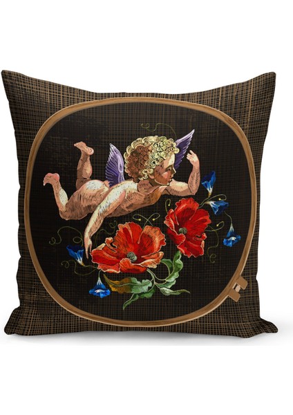 Çift Taraflı Dijital Baskı Kırlent Kılıfı