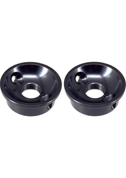 Gitar Jakı Contaları Fiş Yıkayıcılar Soket Çıkışı Tl 6.35MM 1/4 Inç Gitar Jack Somunları, Siyah (Yurt Dışından)