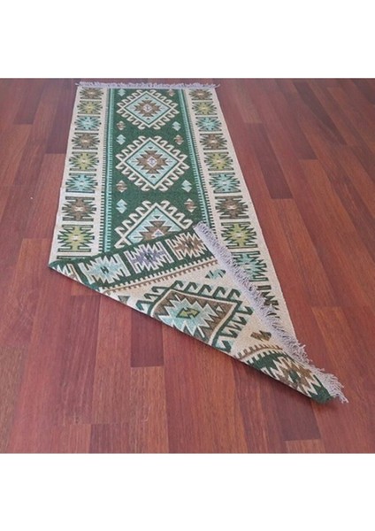 Çift Taraflı Eşme Desen Antik Kilim