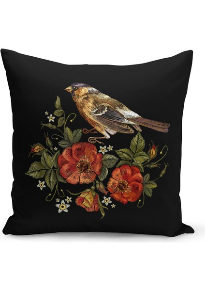 Çift Taraflı Dijital Baskı Kırlent Kılıfı