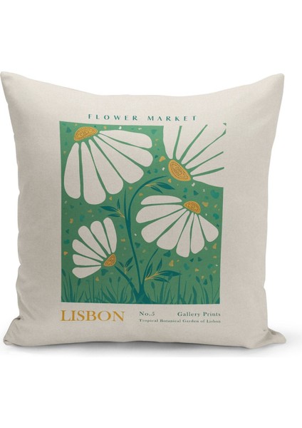 Çift Taraflı Dijital Baskı Kırlent Kılıfı