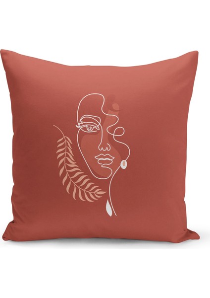 Çift Taraflı Dijital Baskı Kırlent Kılıfı