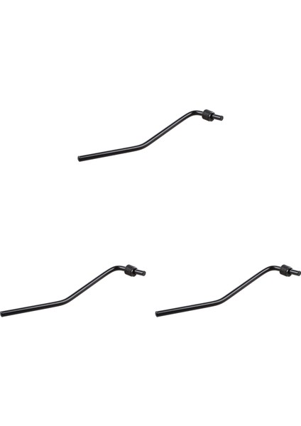3x Elektro Gitar Tremolo Kol Çubuğu Siyah (Yurt Dışından)