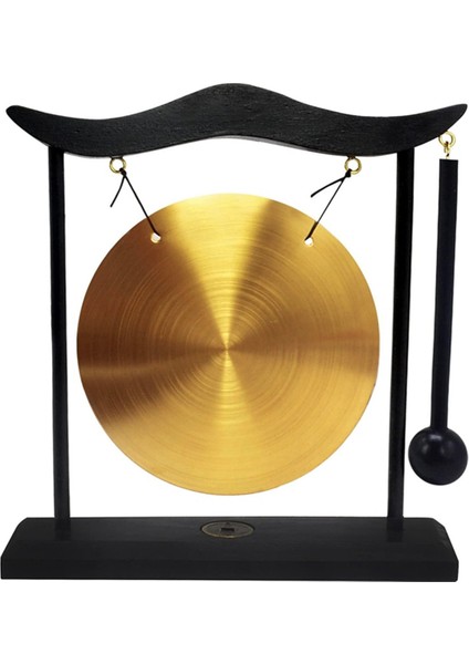Mini Masaüstü Gong Masa Rüzgar Ahenge Vurmalı Çalgı Ziller Gonglar Ev Dekorasyonu Için Mallet ile Ev Hediyesi-A (Yurt Dışından)