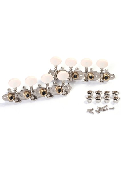 Mandolin Tel Akort Mandolin Mandolin Aletleri Aksesuar Parçası Için Makine Kafaları Tel Akort L+R Mandal (Yurt Dışından)