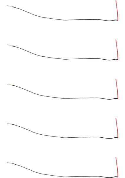 5x Akustik Gitar Eyer Piezo Köprü Kırmızı Pikap Sopa Akustik Gitar Müzik Enstrüman Parçası (Yurt Dışından)