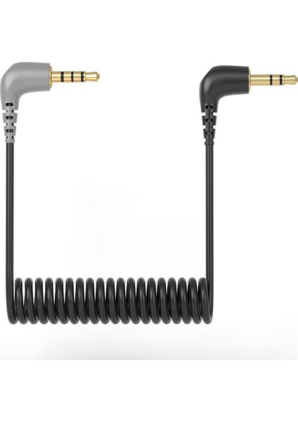 3,5 mm - Trrs Mikrofon Adaptör Kablosu, Akıllı Telefon, Videomic (Siyah) Için (Yurt Dışından)