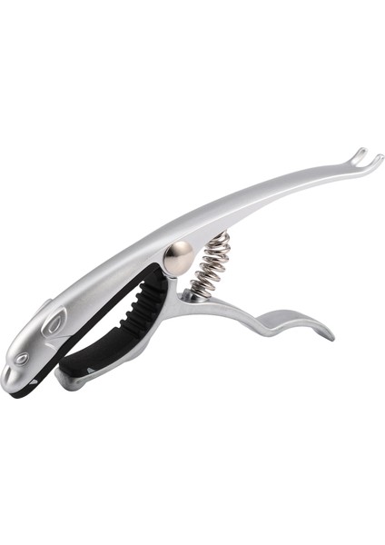 Leopar Tarzı 6 Dize Gitar Capo Elektrik Akustik Gitar Aksesuarları Için Gümüş (Yurt Dışından)