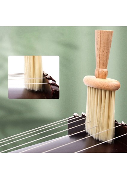 Evrensel Keman Temizleme Fırçası Profesyonel Yumuşak Derin Temizleme Fırçası Guzheng Keman Aksesuarları Toz Süpürme Araçları (Yurt Dışından)