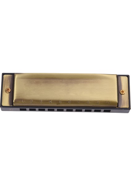 Diatonic Armonika 10 Delik 20 Ton Bronz Ton Do C Ağızda Anahtar Müzik (Yurt Dışından)
