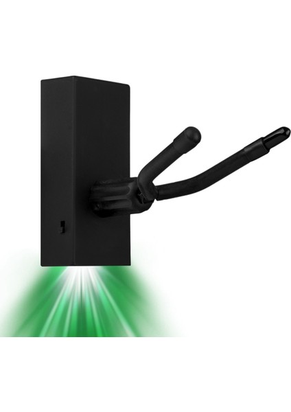 Keman Askı LED Ekran Atmosfer Işığı Keman Tutucu Benzersiz Yay Kanca Askı Tasarımı Keman/viyola Için Uygun, Yeşil (Yurt Dışından)