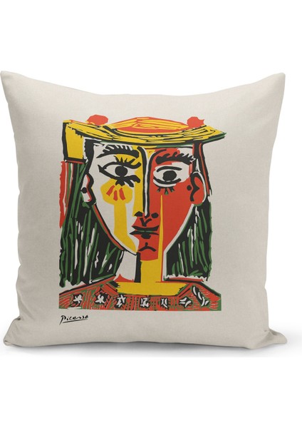 Çift Taraflı Dijital Baskı Kırlent Kılıfı