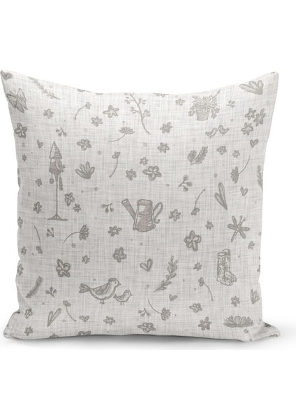 Çift Taraflı Dijital Baskı Kırlent Kılıfı