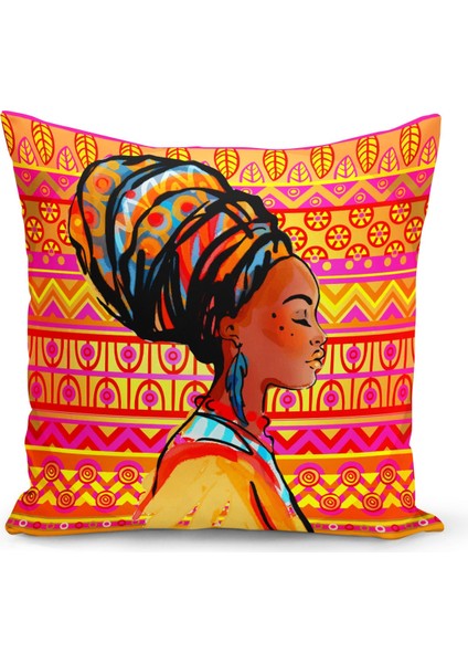 Çift Taraflı Dijital Baskı Kırlent Kılıfı