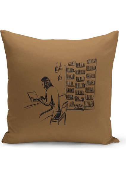 Çift Taraflı Dijital Baskı Kırlent Kılıfı