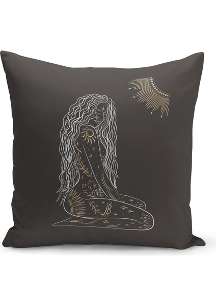 Çift Taraflı Dijital Baskı Kırlent Kılıfı