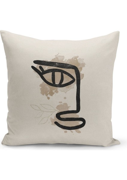 Çift Taraflı Dijital Baskı Kırlent Kılıfı