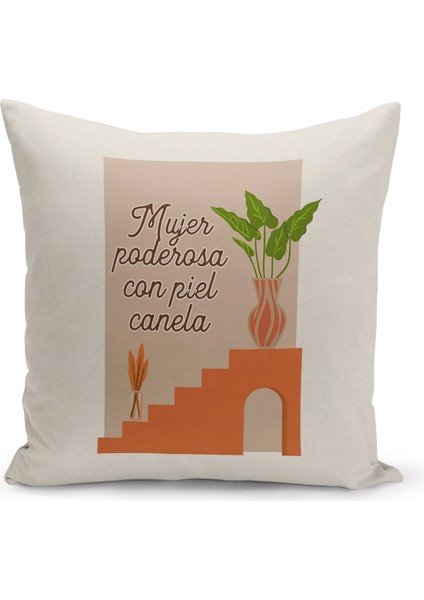 Çift Taraflı Dijital Baskı Kırlent Kılıfı