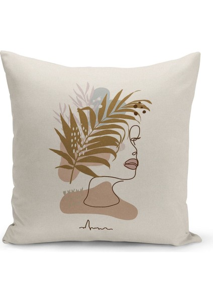 Çift Taraflı Dijital Baskı Kırlent Kılıfı