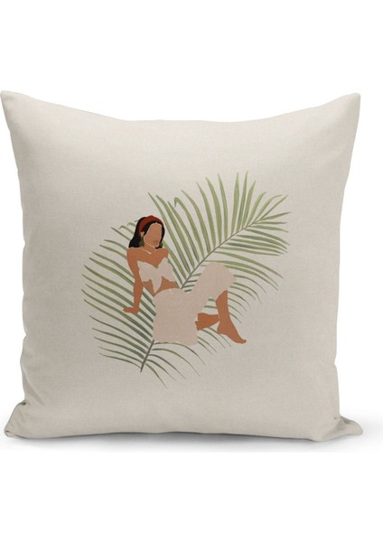 Çift Taraflı Dijital Baskı Kırlent Kılıfı