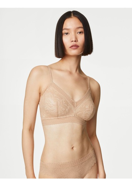 Flexifit™ Dantel Detaylı Balensiz Bralet