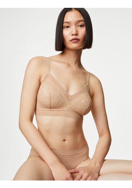 Flexifit™ Dantel Detaylı Balensiz Bralet fırsatları